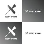 m_flag (matsuyama_hata)さんのモノづくり企業『TEDDY WORKS』ロゴへの提案