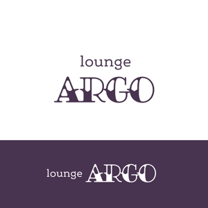 singstyro (singstyro)さんのラウンジ「ARGO」のロゴへの提案
