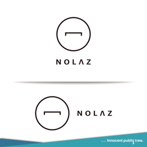 Innocent public tree (nekosu)さんのコワーキングスペース「NOLAZ」のロゴへの提案
