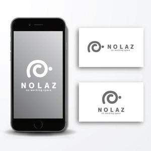 m_flag (matsuyama_hata)さんのコワーキングスペース「NOLAZ」のロゴへの提案