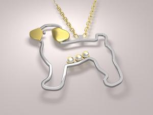 K-studios (cosmic29)さんの犬をモチーフとしたアクセサリーのデザインへの提案