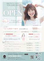 design401 (design401)さんの脱毛サロン【HONEY MARY DOLCE】リニューアルOPENチラシへの提案