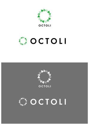 象徴的ロゴ、論理的デザイン生み出します (ataru8)さんの店舗名とブランド名共通「OCTOLI」のロゴへの提案