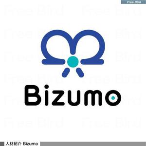 free bird (free-bird)さんの金融業界専門の新規設立人材紹介会社「ビズモ株式会社」のロゴへの提案
