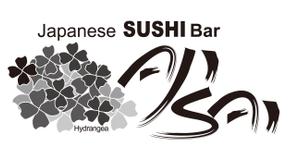 city_octagonさんの「Japanese SUSHI Bar AJISAI」のロゴ作成への提案