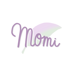 sinqさんのランジェリーショップサイト　MOMI　ロゴへの提案