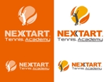 Force-Factory (coresoul)さんの新規開業「NEXTART.Tennis.Academy」のロゴへの提案