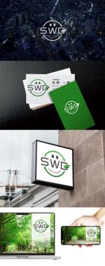 プラットフォームグラフィックス (platform_graphics)さんの一般廃棄物収集運搬業　株式会社SWD　のロゴ作成への提案
