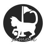 たであい (Tadeai)さんのクリップ式バッジのデザイン（動物柄、２色）への提案