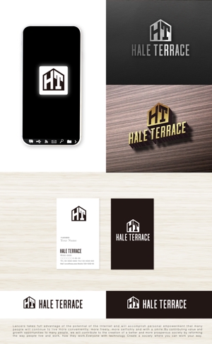 tog_design (tog_design)さんの弊社、建売分譲住宅『HALE TERRACE』のロゴ作成依頼への提案
