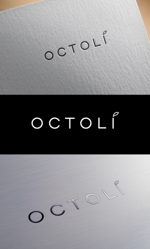 mizuno5218 (mizuno5218)さんの店舗名とブランド名共通「OCTOLI」のロゴへの提案