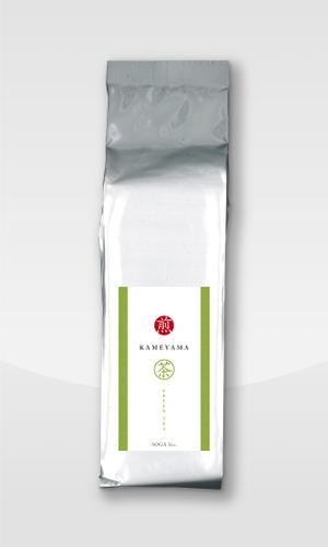 tenp10tenさんの日本茶パッケージシールのデザインへの提案