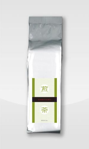 tenp10tenさんの日本茶パッケージシールのデザインへの提案