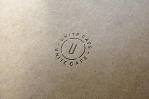 ALTAGRAPH (ALTAGRAPH)さんのユニテカフェ　テイクアウトのカップ、紙袋用のロゴへの提案