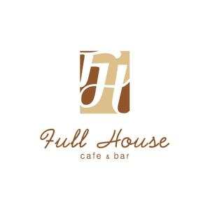 kurumi82 (kurumi82)さんのカフェ＆バー「Full House」のロゴ作成への提案