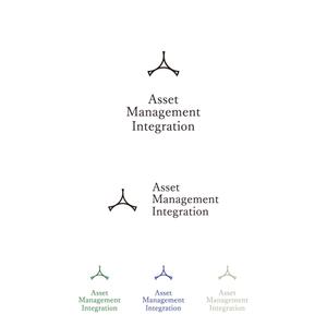 途理tori. (toritoritori3)さんの資産運用を提案する新事業「Asset Management Integration」のロゴ作成への提案