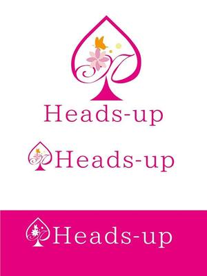 田中　威 (dd51)さんのアミューズメントポーカーバー　「heads-up」　のロゴ作成をおねがいしますへの提案