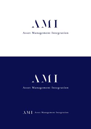 Design_salon_U (Design-salon_U)さんの資産運用を提案する新事業「Asset Management Integration」のロゴ作成への提案