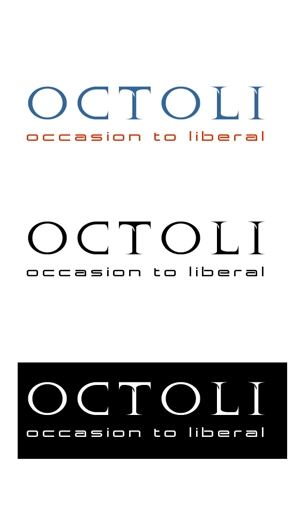 Single King (singleking)さんの店舗名とブランド名共通「OCTOLI」のロゴへの提案
