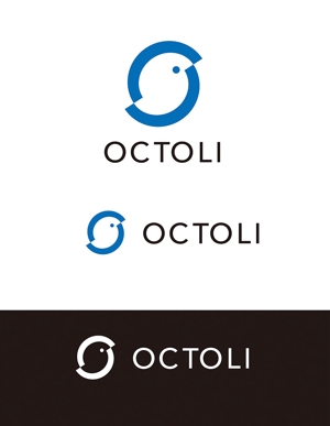田中　威 (dd51)さんの店舗名とブランド名共通「OCTOLI」のロゴへの提案