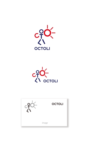 serve2000 (serve2000)さんの店舗名とブランド名共通「OCTOLI」のロゴへの提案