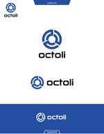 queuecat (queuecat)さんの店舗名とブランド名共通「OCTOLI」のロゴへの提案