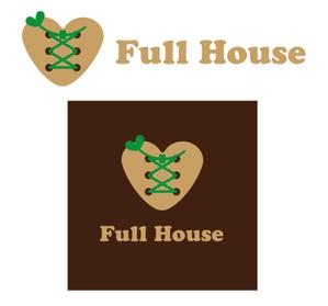 FISHERMAN (FISHERMAN)さんのカフェ＆バー「Full House」のロゴ作成への提案
