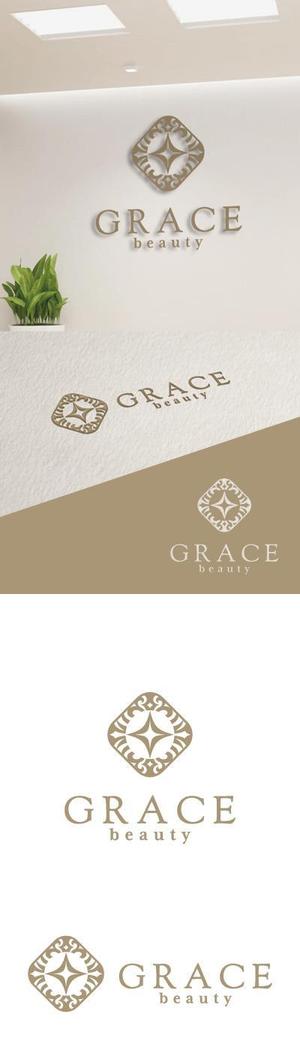 cozzy (cozzy)さんのエステサロン「GRACE beautyエステサロン」の店舗ロゴへの提案