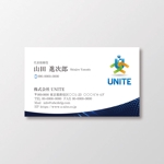 T-aki (T-aki)さんのシステム開発会社「株式会社UNITE」の名刺デザインへの提案