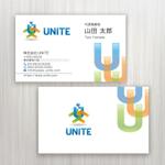 ハナトラ (hanatora)さんのシステム開発会社「株式会社UNITE」の名刺デザインへの提案