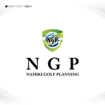 358eiki (tanaka_358_eiki)さんのNAMIKI　GOLF　PLANNING　のロゴ　（NGP）は省略系への提案