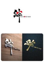 taka design (taka_design)さんのBAR店　絆　「THE　BOND　BAR＆SNACK」ロゴへの提案