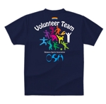 string design (snomil4053)さんのスポーツイベントのボランティアへ配布するTシャツのデザインへの提案