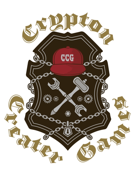 近藤賢司 (lograph)さんのNFTゲームギルド「Crypton Creater Games」のロゴ（エンブレム）制作依頼への提案