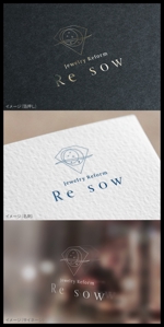 mogu ai (moguai)さんのオンラインジュエリーリフォームサイト「Re sow」のロゴへの提案