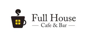 tenp10tenさんのカフェ＆バー「Full House」のロゴ作成への提案