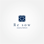 tanaka10 (tanaka10)さんのオンラインジュエリーリフォームサイト「Re sow」のロゴへの提案