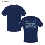 chickaree9さんのスポーツイベントのボランティアへ配布するTシャツのデザインへの提案