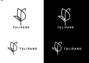 maco (macodesign_m)さんのアパレルブランドTULIPANOのロゴ希望への提案