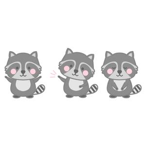 mln888さんの【住宅相談所】アライグマのキャラクターデザインへの提案