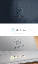 カワシーデザイン (cc110)さんのウェルネス系美容ブランド「Meltim.」のブランドロゴへの提案