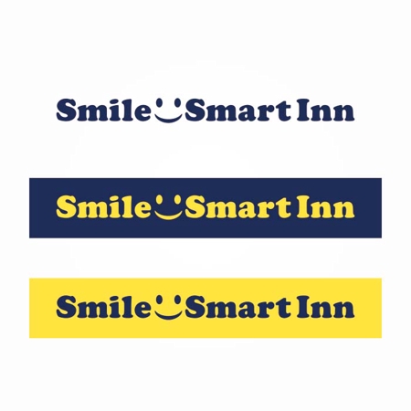 ns_works (ns_works)さんのホテルの新ブランド「スマイルスマートイン(Smile Smart Inn)」のロゴ制作をお願いしますへの提案