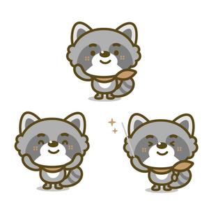Jelly (Jelly)さんの【住宅相談所】アライグマのキャラクターデザインへの提案
