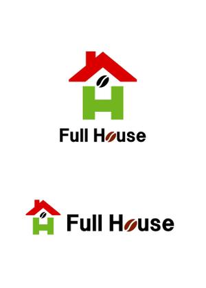 kikujiro (kiku211)さんのカフェ＆バー「Full House」のロゴ作成への提案