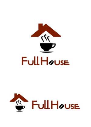 kikujiro (kiku211)さんのカフェ＆バー「Full House」のロゴ作成への提案