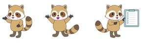 CUBE (cube1)さんの【住宅相談所】アライグマのキャラクターデザインへの提案