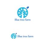 P Design (DesignStudio)さんの弊社が運営するBlue Tree Farmのロゴのデザインへの提案