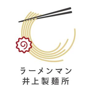 すぎもとたくみ (meboredesign)さんの麺類全般の製麺・販売「ラーメンマン井上製麺所」のロゴへの提案