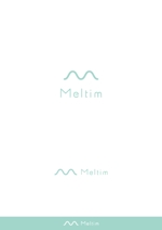 ヘブンイラストレーションズ (heavenillust)さんのウェルネス系美容ブランド「Meltim.」のブランドロゴへの提案