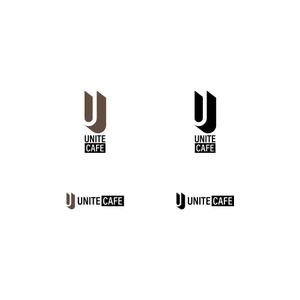 BUTTER GRAPHICS (tsukasa110)さんのユニテカフェ　テイクアウトのカップ、紙袋用のロゴへの提案